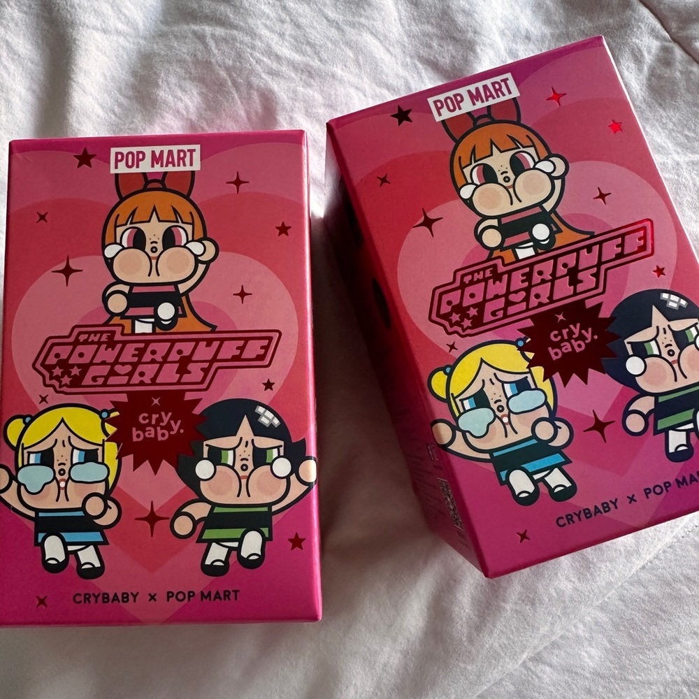 POP MART Powerpuff Girls Cry Baby Set- Blind Box